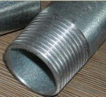 threaded galvanized steel pipe with sockets and caps