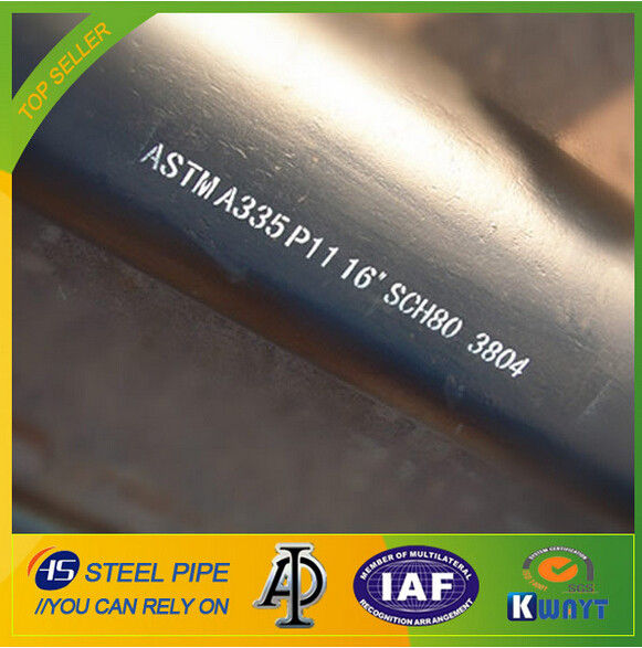 ASTM A335 seamless alloy steel pipe,A335 P11 Alloy steel tube